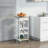 Mobile Kitchen Cart, Rolling Kitchen Island With Storage