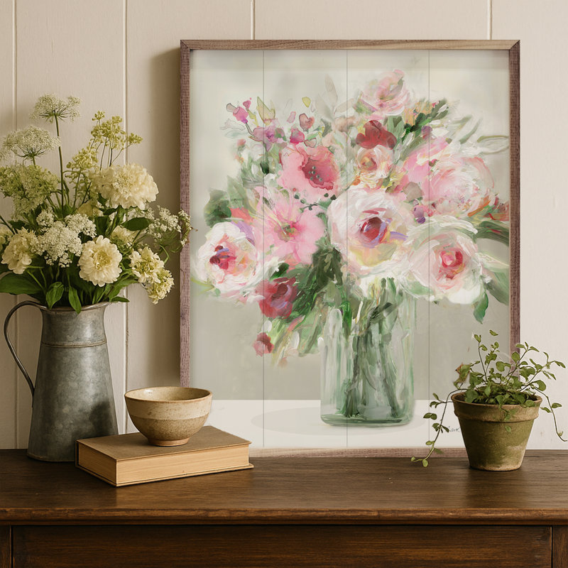 Influence du printemps 2 par Carol Robinson, H 40 po x l 32 po