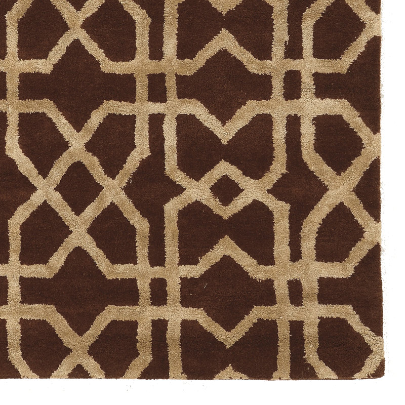 Andric Wool Indoor Rug, Rectangle 5' x 8'