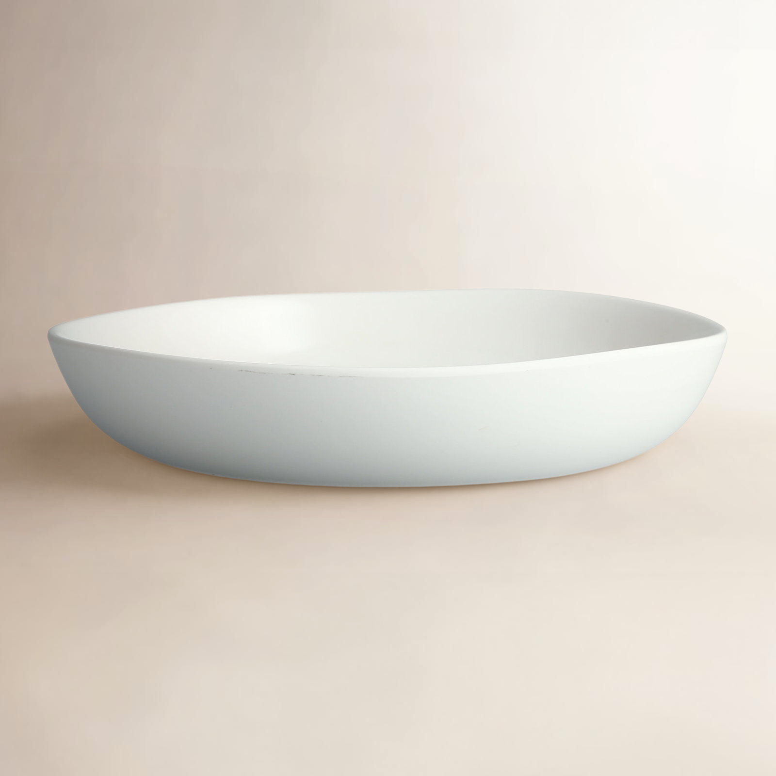 Sandia Contemporary Coupe Bowl, White