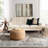 Connolly 29" Wide Round 100% Braided Jute Pouf Ottoman/Foot Stool by Jaipur Living-649472259