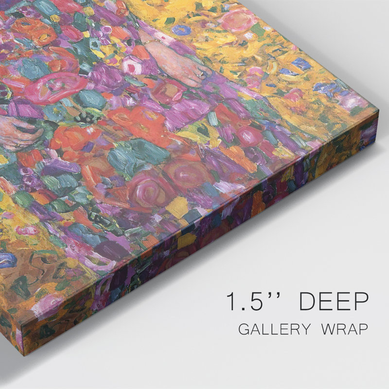 Gustav Klimt XXIV -Gallery Wrapped Canvas, 13'' H x 9'' W