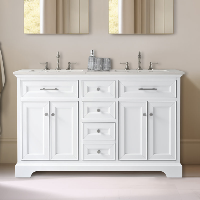 Haisley 54" W Double Vanity