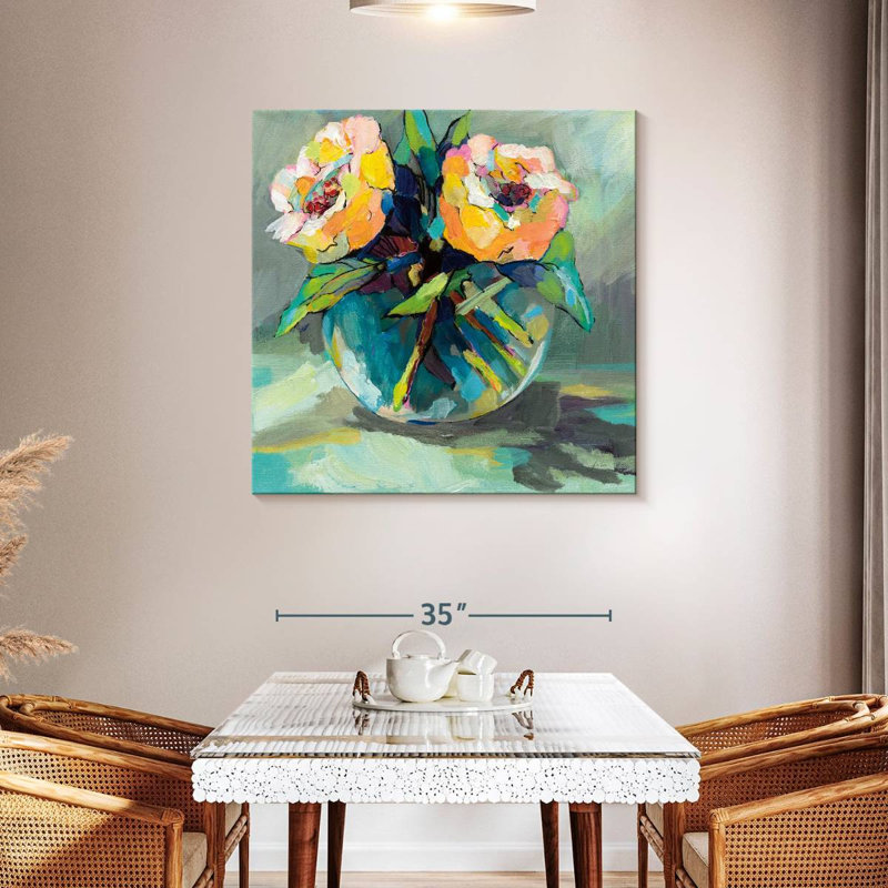 Twins, 39" H x 39" W