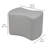 Pro Series Upholstered Bowtie Ottoman 18" Height-101545417