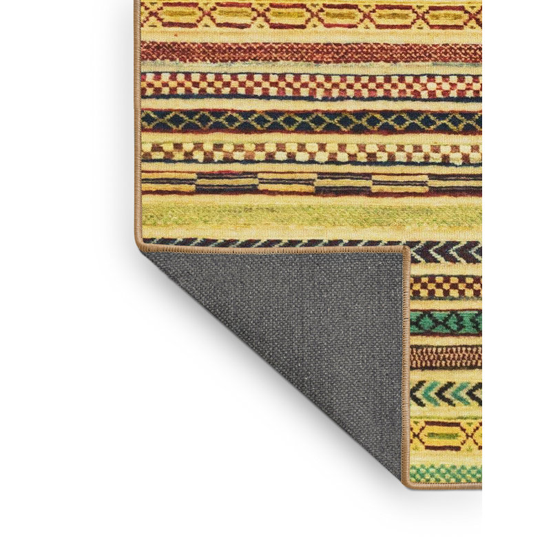 Abstract Indoor Rug, Runner 2' x 5'