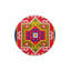 Tapis décoratif multicolore à motif ethnique-740568903
