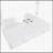 Versatile Floating Makeup Desk with Advanced Features and Ample Storage-1247196947