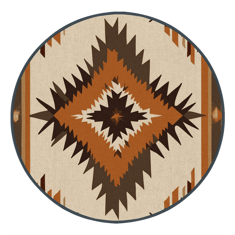 Desert Spirit Rug, Round 8'