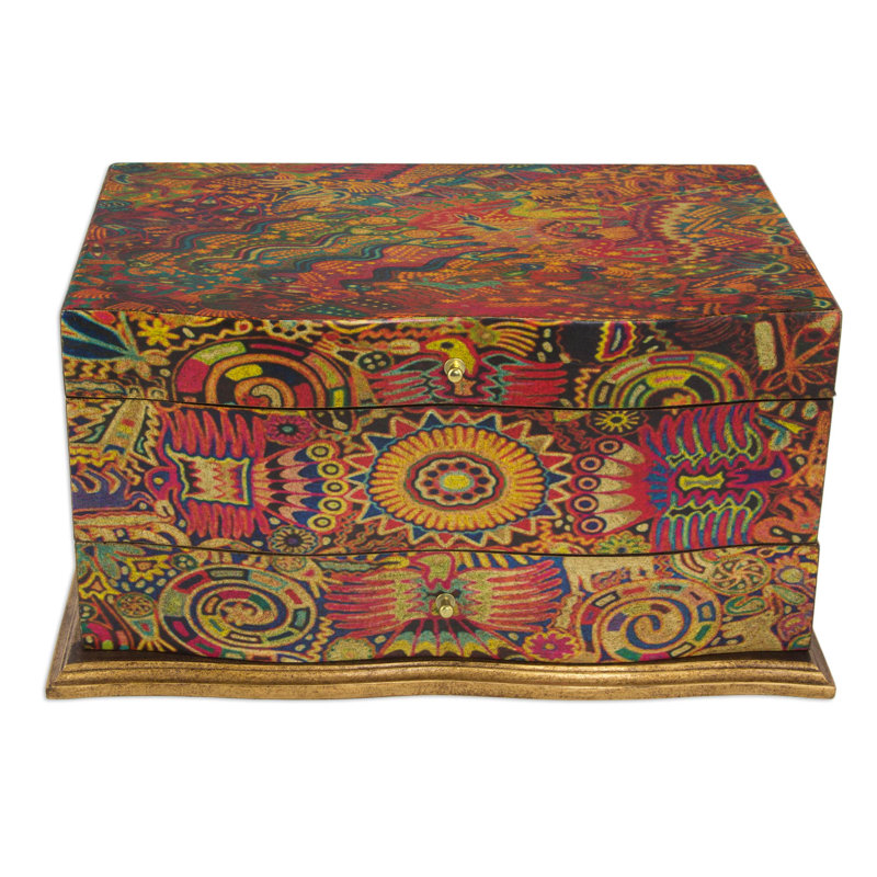 Boîte à bijoux Enchantment Decoupage