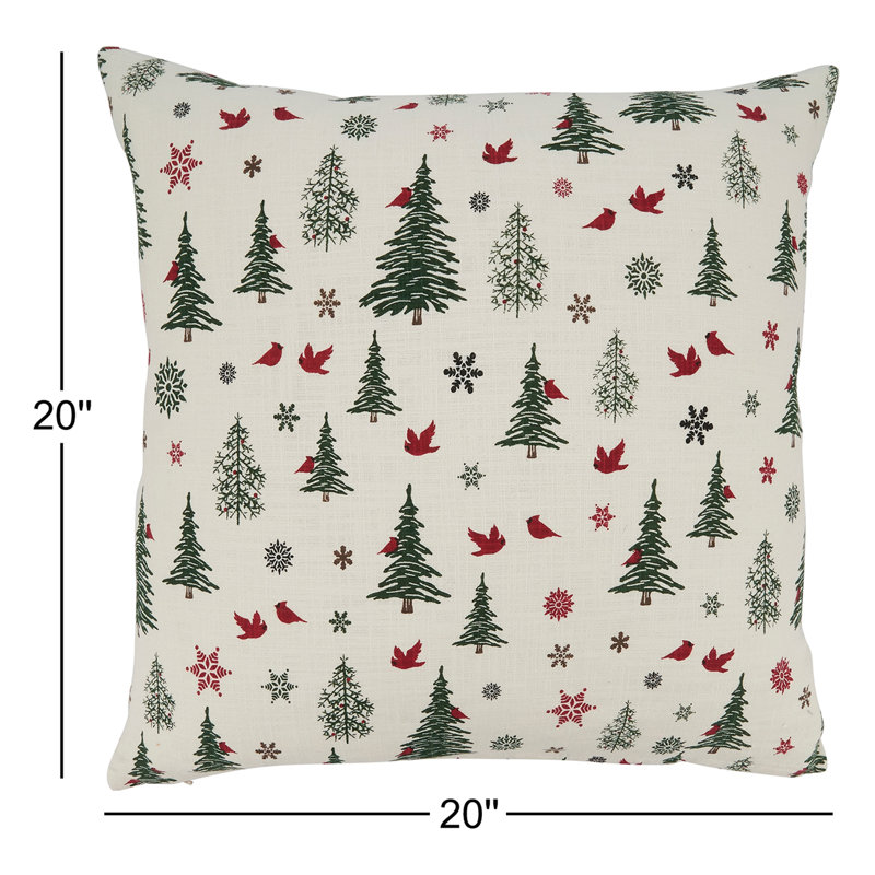 Nadalia Collection Cotton Throw Pillow, Down Blend