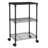 3 Tier Printer Stand, Printer Table With Wheels, Rolling Printer Cart, Printer Desk With Metal Frame For Home Office, 22 X 18.1 X 26.8 Inches-108990618-108990617