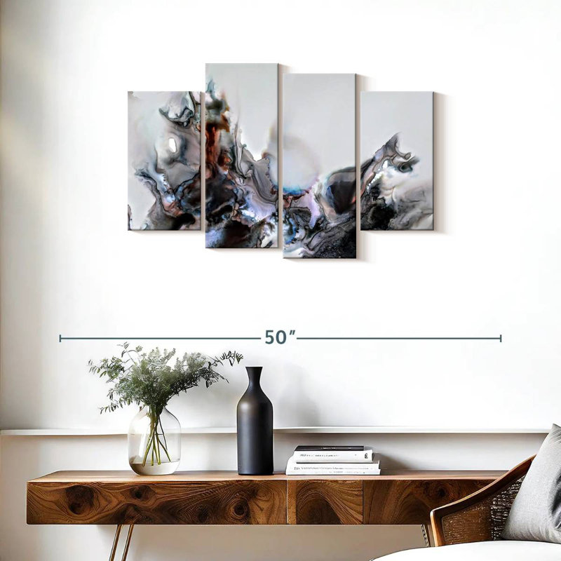 Avery Black Flames, 22" H x 36" W