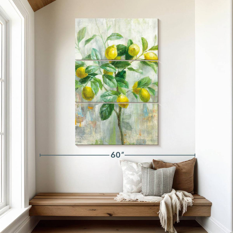 Harnek Lemon Branch, 50" H x 32" W
