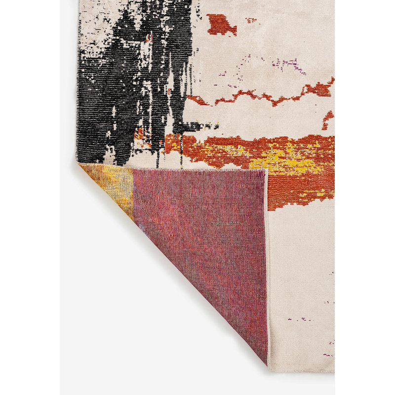 Rapture Abstract Area Rug, Rectangle 6'7" x 9'10"