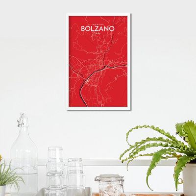 «Bolzano City Map», impression