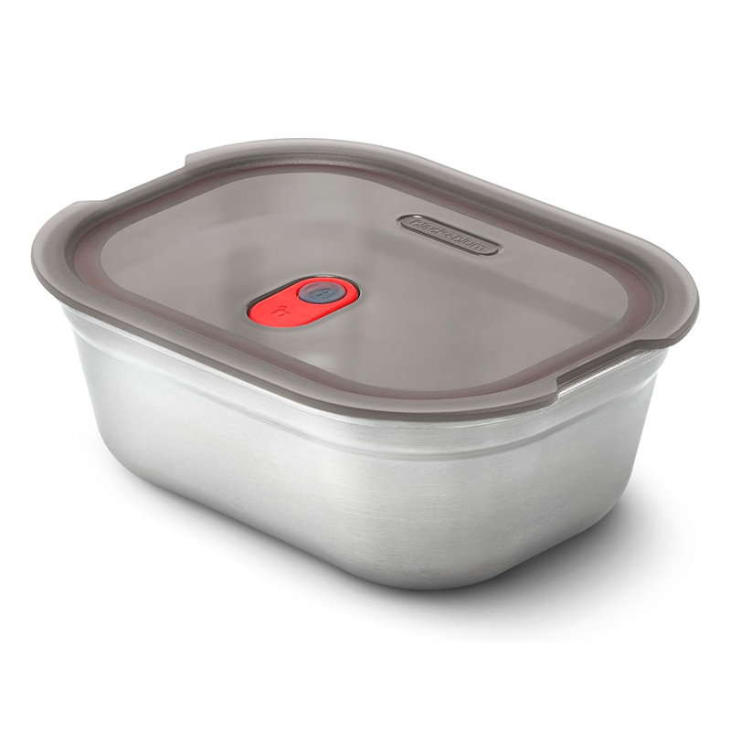 Black+Blum Stainless Steel Rectangular Food Box Medium - Grey