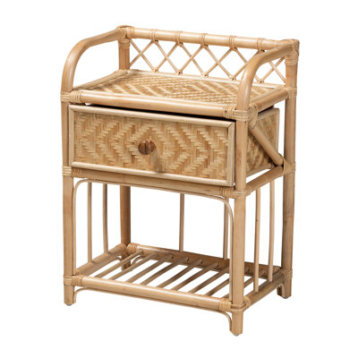Table de chevet moderne bohémienne