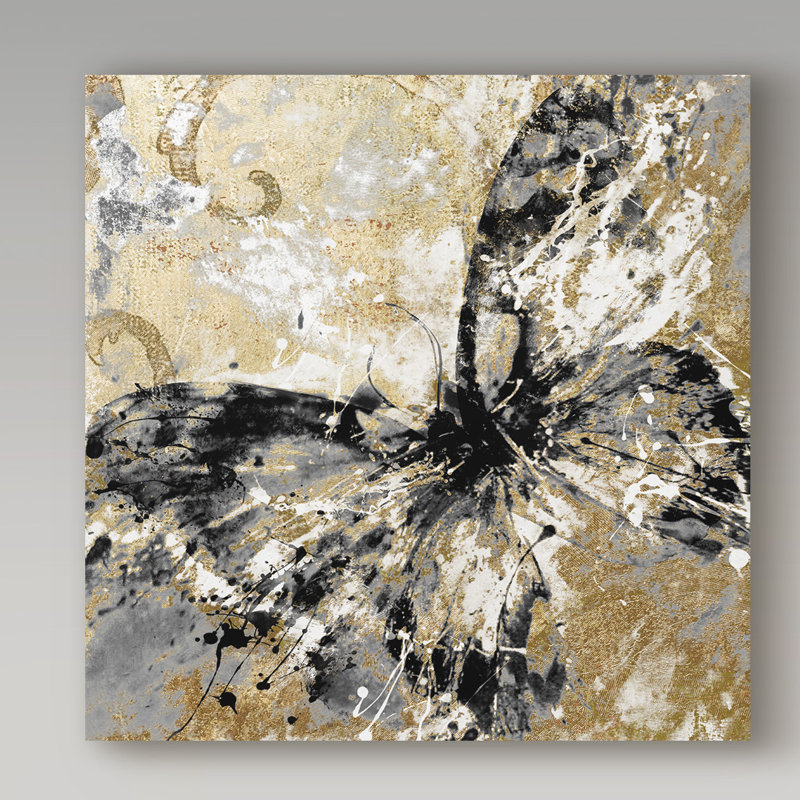 Jadaya «Free Gold», reproduction d'impression sur toile tendue, H 18 po x l 18 po