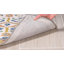 Tapis bleu / ivoire en laine / coton touffeté à la main Vahakn-61574546
