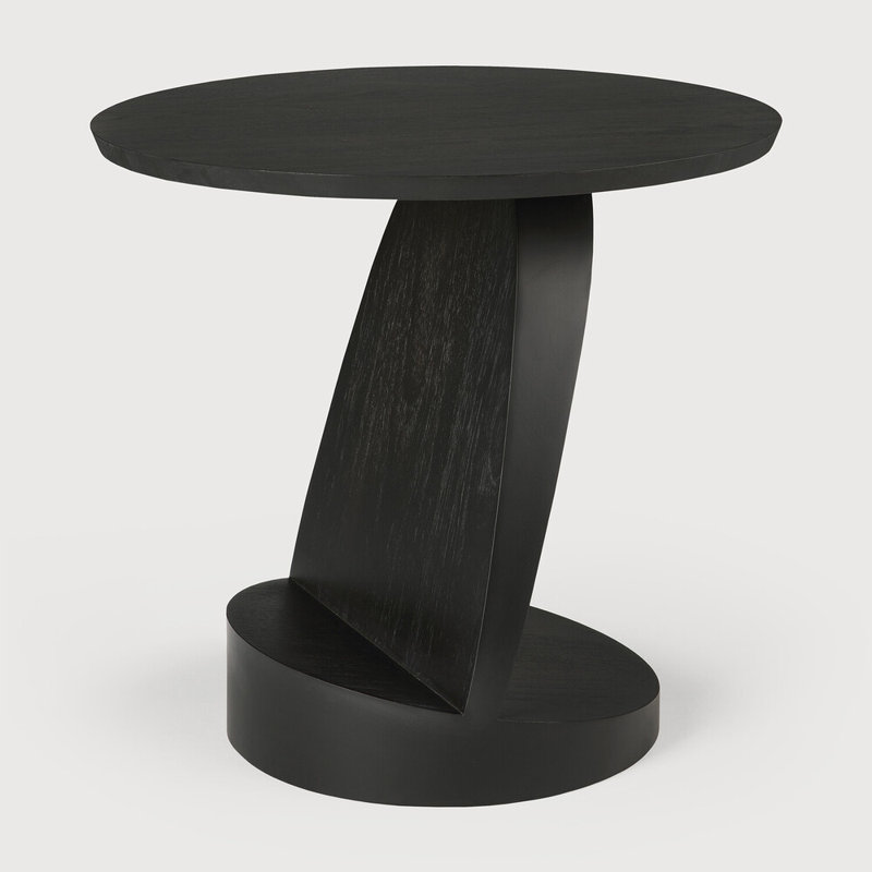 Oblic Solid Wood End Table