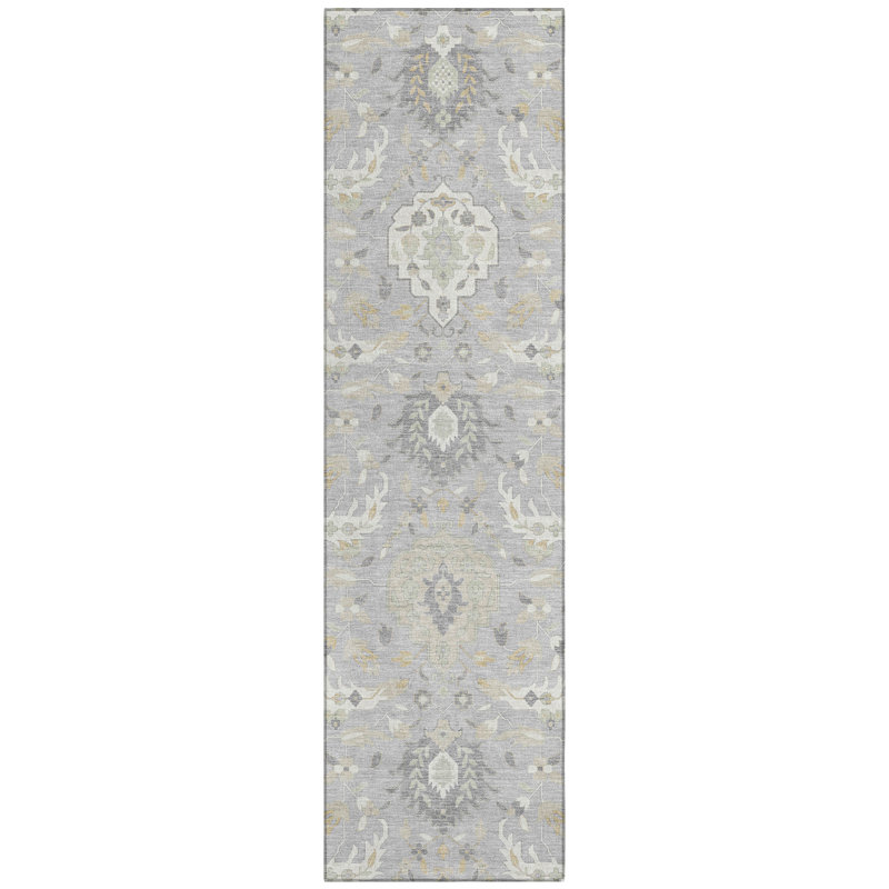  Machine Washable Indoor/Outdoor Chantille ACN1026 Rug, Runner 2'3" x 7'6"