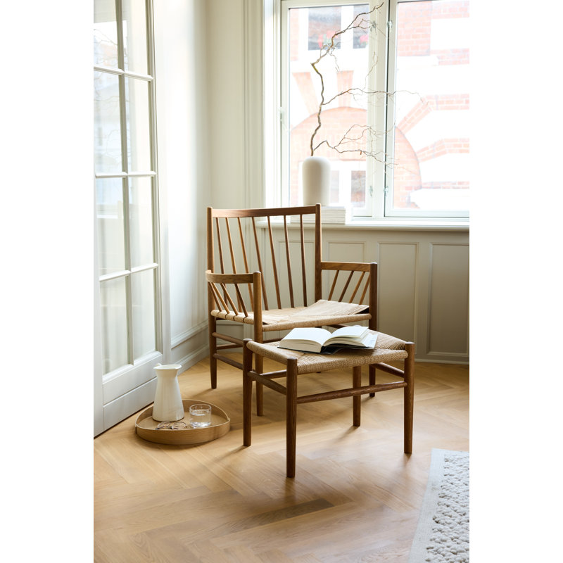 J83 Accent Stool, Smoked Nature