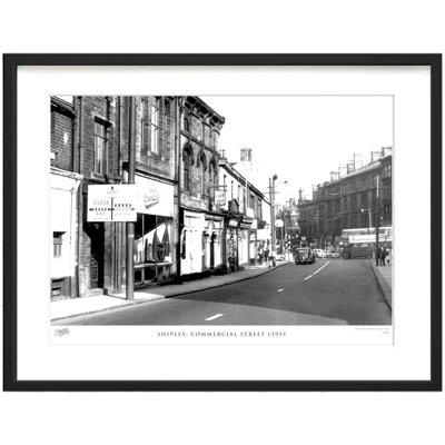 Shipley, Commercial Street C1955 by Francis Frith - Single Picture Frame Print