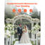 Boules de fleurs pour centres de mariage - arrangement de fleurs artificielles 9,4 pouces-1884332492-1884332494