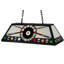 Luminaire suspendu allongé 39 boules 39 po