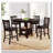 Hester Espresso Extension Counter Dining Table
