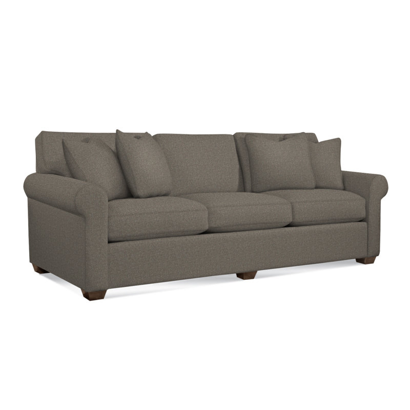 Bedford Upholstered 98'' Sofa, Gray Sugar Performance; 0863-84, Mineral