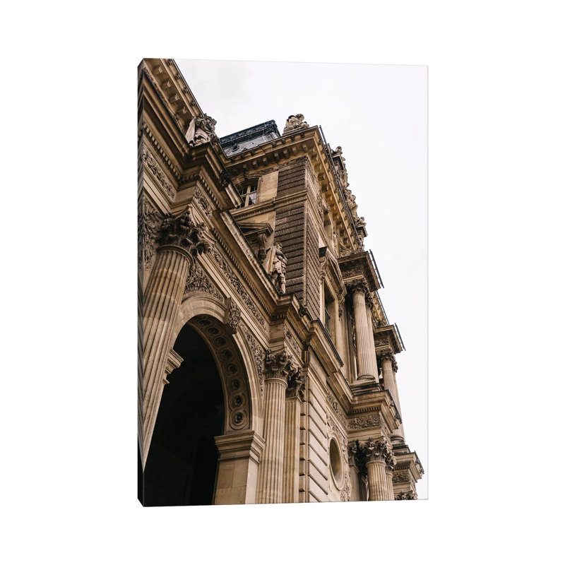 Louvre by Bethany Young - Print on Canvas, Wrapped Canvas, 66.04cm H x 45.72cm W x 3.81cm D