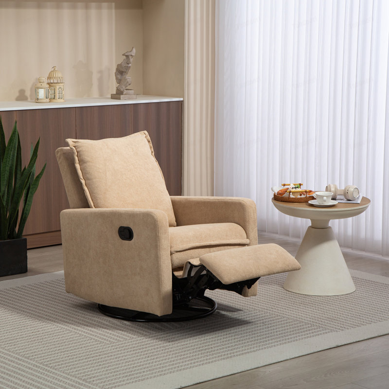 Fauteuil court en peluche, Chameau