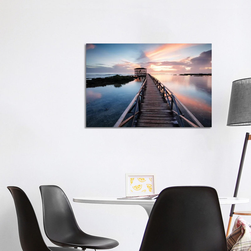 «Cloud 9, Siargao, Philippines» par Matteo Colombo - reproduction de photo sur toile tendue, H 26 po x l 40 po x 1,5 po