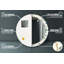 Huldar Glass Flat Wall Mirror