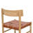 Zadar Teak & Leather Dining Chair-136124958