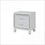 Table de chevet moderne 2 tiroirs Crystal