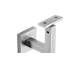 Surface Mount Handrail Bracket with Square Rose and Flat Plate-70705695