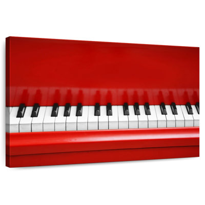 Abarca Glossy Red Piano