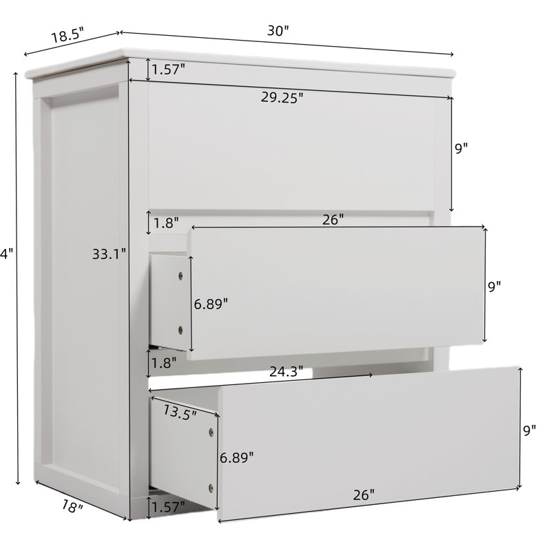 Meuble-lavabo de 30 po avec cadre blanc lisse et lavabo en céramique 30 po Artsy, White