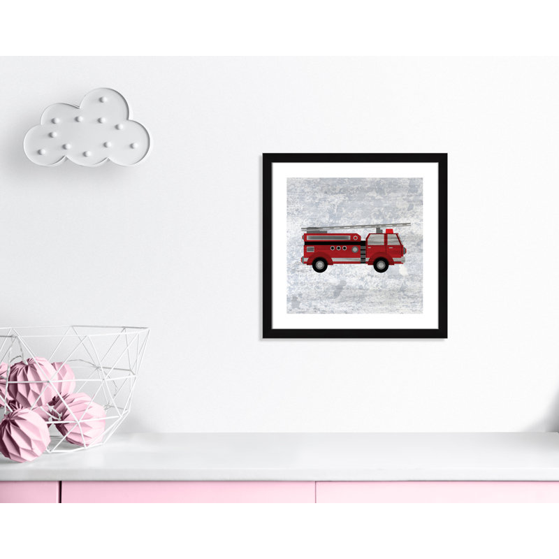 Rouge 1 impression sur papier, Encadré plat noir, H 22,5 po x l 22,5 po x P 0,6 po
