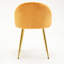 Persephone 46cm H Velvet Upholstered Queen Anne Back Side Chair-293959434