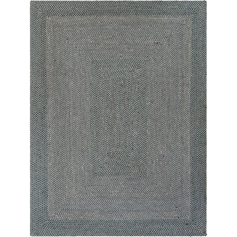 Tapis contemporain bleu Aideen, Rectangle 9 pi x 12 pi