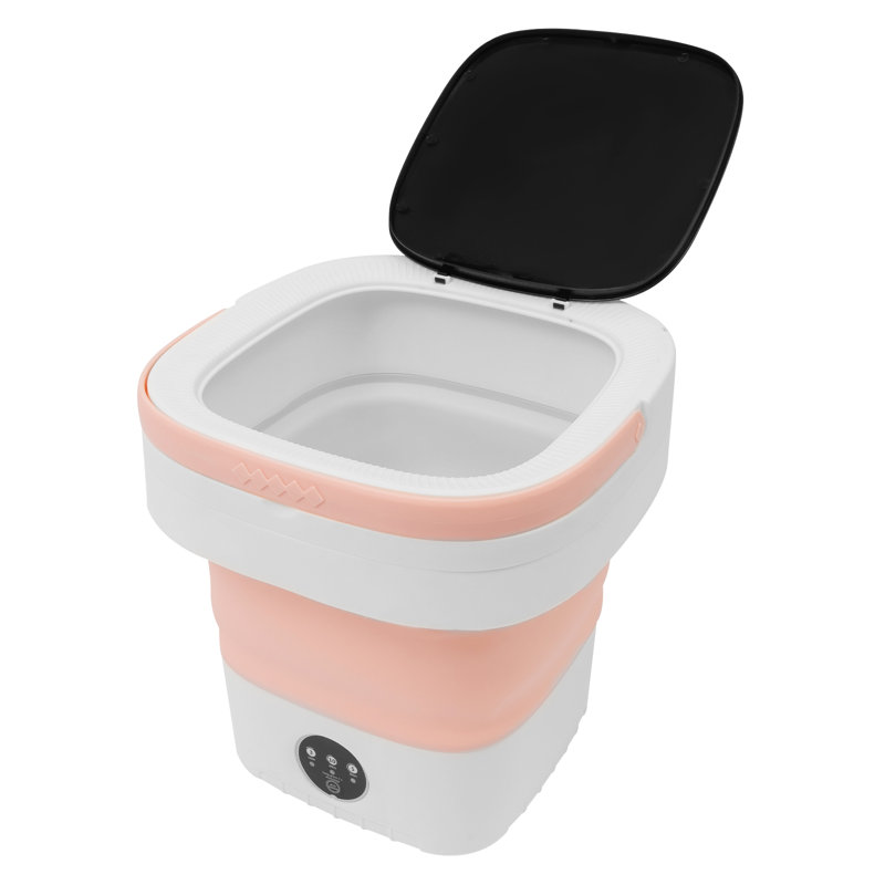 YYBSH 12L/12.68qt Portable Washer & Dryer Combo, Pink