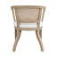 Chaise avec accoudoirs de salle à manger (ensemble de 2)