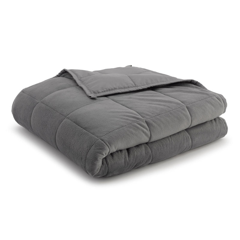 Couverture réversible anti-angoisse, 15, Gris