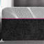 Très grand matelas très grand confort - 11 pouces avec fonction de tête réglable 11 "matelas en mousse viscoélastique rafraîchissante, housse gris anthracite pour le contrôle