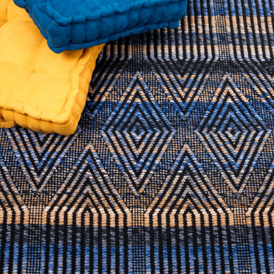 Arbella Hand Woven Performance Southwestern Rug