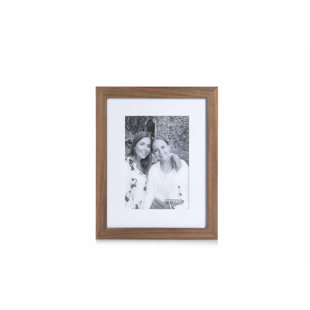 Wood Picture Frame with Mat